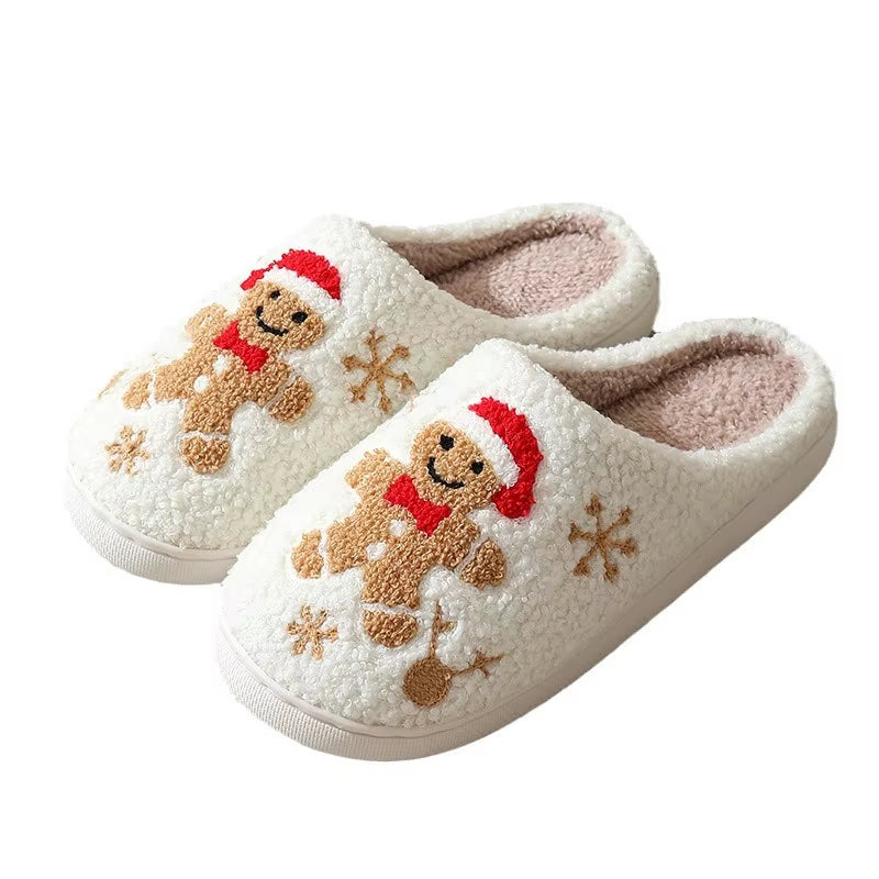 Chaussons d’Hiver "Esprit de Noël" – Confort et Tendresse