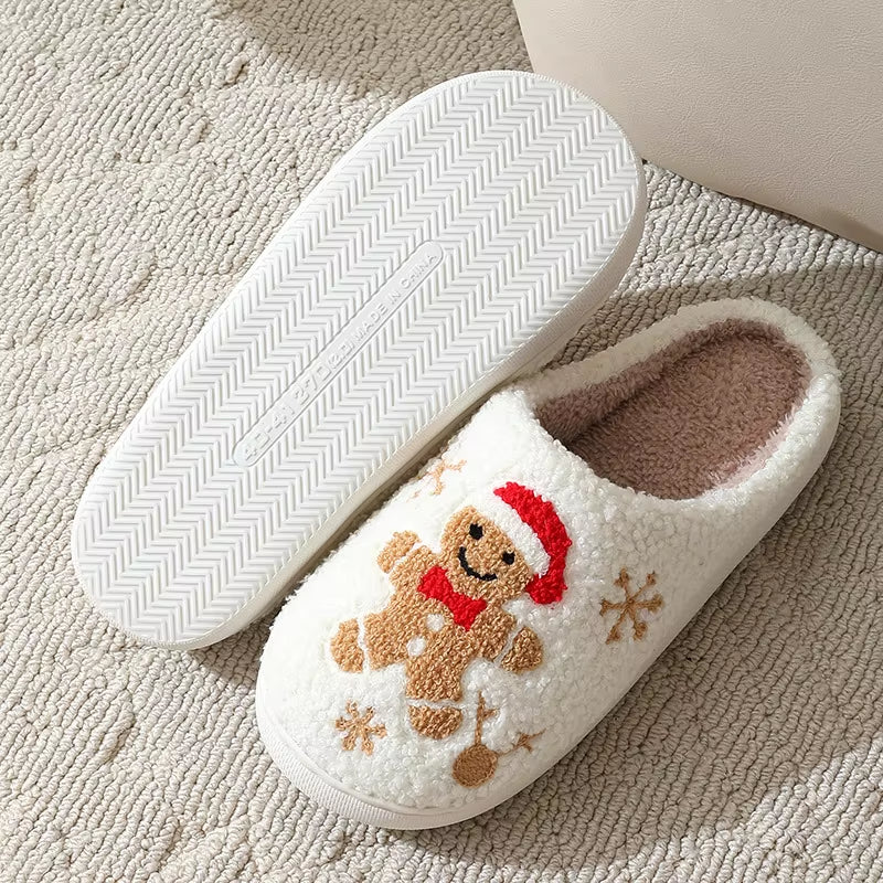 Chaussons d’Hiver "Esprit de Noël" – Confort et Tendresse