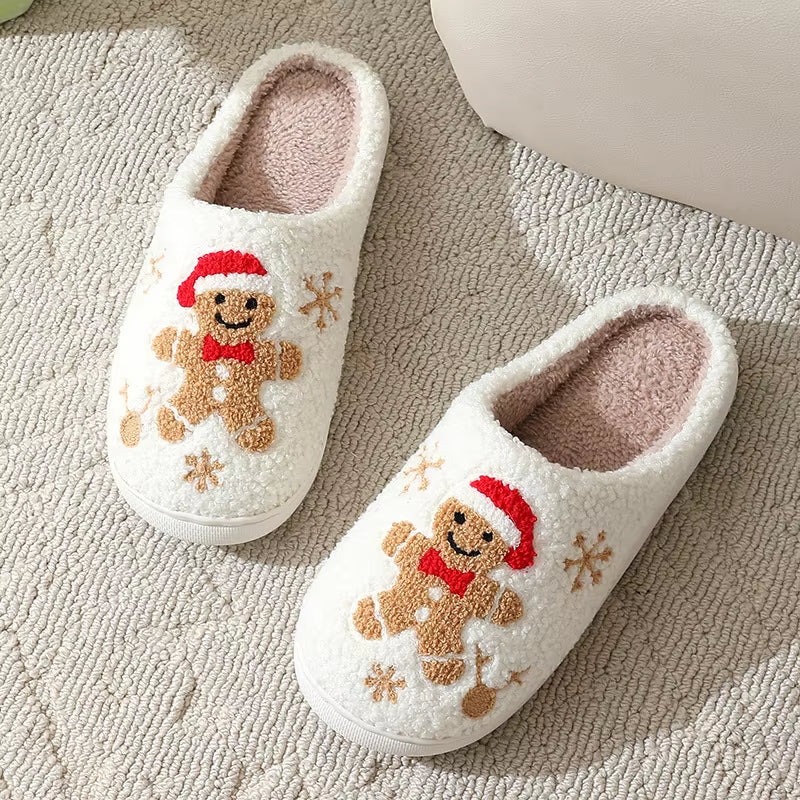 Chaussons d’Hiver "Esprit de Noël" – Confort et Tendresse