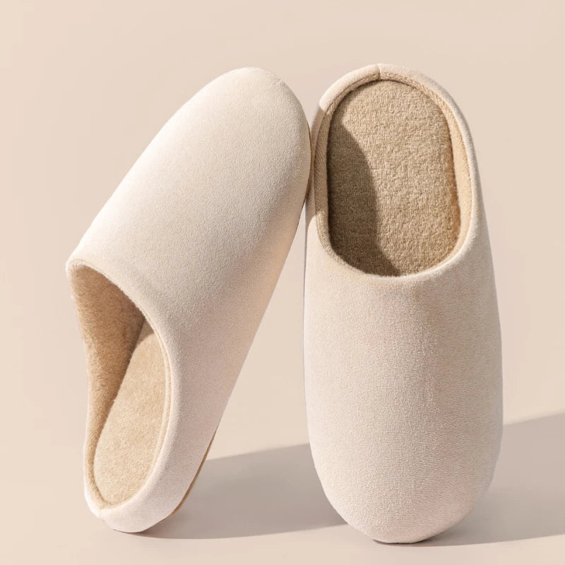 Chaussons “Velours d’Hiver” Mixte – Confort Silencieux & Élégance au Quotidien