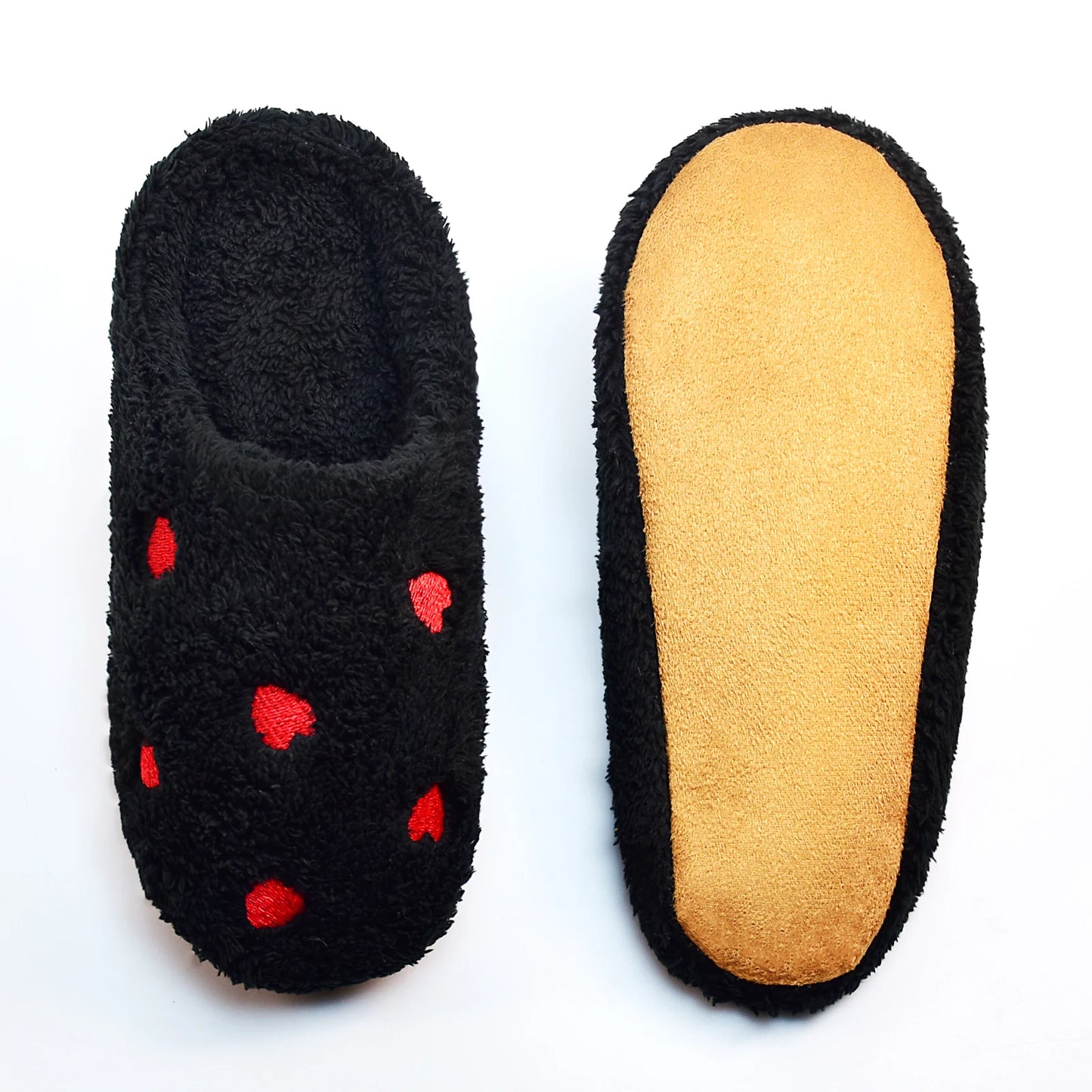 Chaussons “Heart Cozy” – Style Cute & Ultra Confort