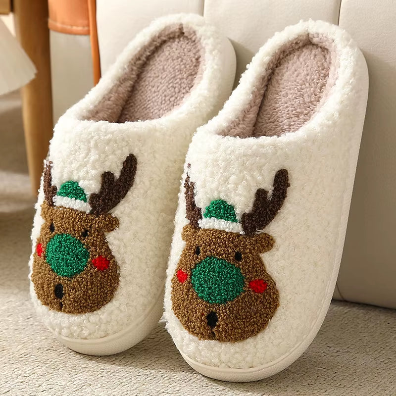 Chaussons d’Hiver "Esprit de Noël" – Confort et Tendresse