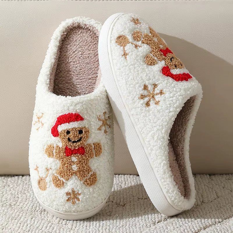 Chaussons d’Hiver "Esprit de Noël" – Confort et Tendresse
