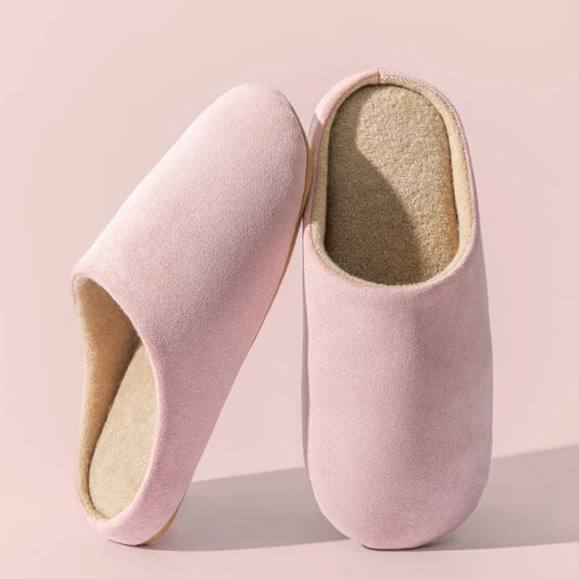 Chaussons “Velours d’Hiver” Mixte – Confort Silencieux & Élégance au Quotidien