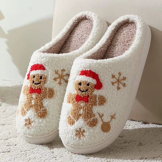 Chaussons d’Hiver "Esprit de Noël" – Confort et Tendresse